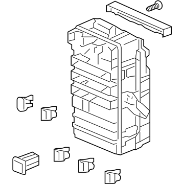 Honda 38200-SZA-A24 Box Assembly, Fuse