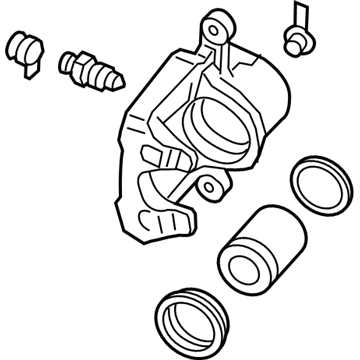 GM 13584521 Caliper