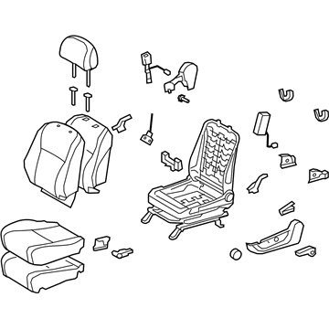 Toyota 71200-0E120-B1 Seat Assembly