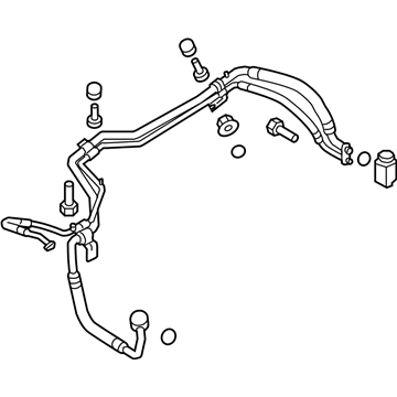 Kia 97775D9250 Suction & Liquid Tube Assembly