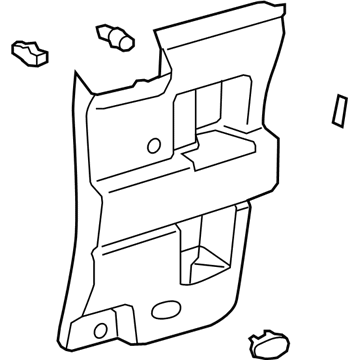 Toyota 67630-35B61-B0 Door Trim Panel