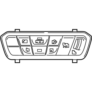 BMW 61-31-5-A16-B09 CONTROL ELEMENT LIGHT