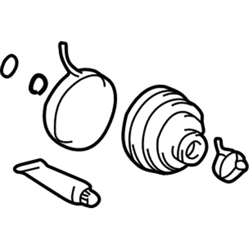 Toyota 04438-42030 Inner Boot