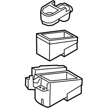 Nissan 68430-5Y80C Holder Assy-Cup