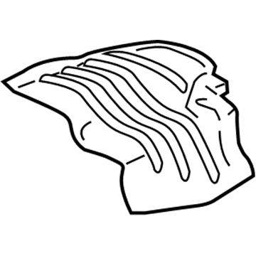 Honda 74654-T2A-A00 Plate R, Slncr Baf