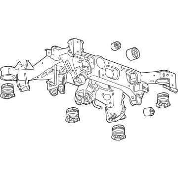 GM 84596059 Suspension Crossmember