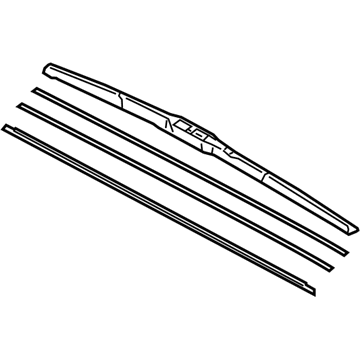 Toyota 85222-33340 Wiper Blade