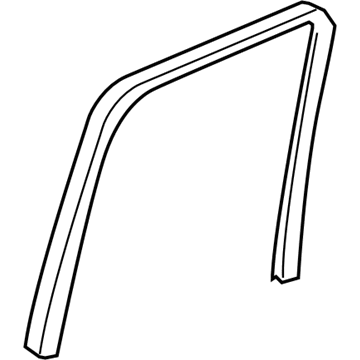 Mopar 55276165AH Seal-Rear Door