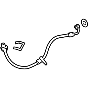 Honda 01466-TBF-A00 Set, Rear Brake Hose