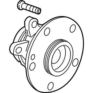 Honda 42200-TBA-A01 Bearing Assembly, Rear Hub U