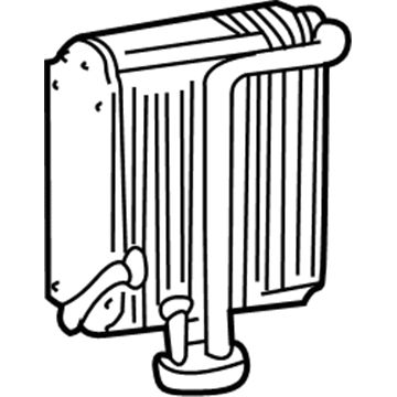 GM 52481840 Evaporator Core