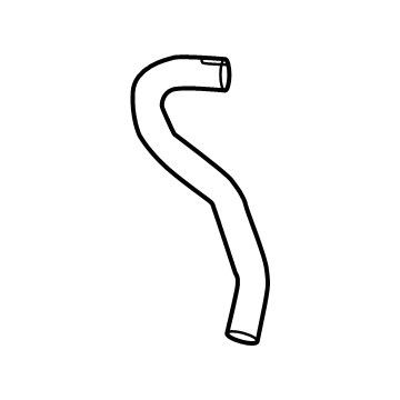 Lexus 16554-25010 HOSE, INTERCOOLER CO