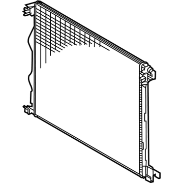 Lexus 16550-25010 RADIATOR ASSY, INTER