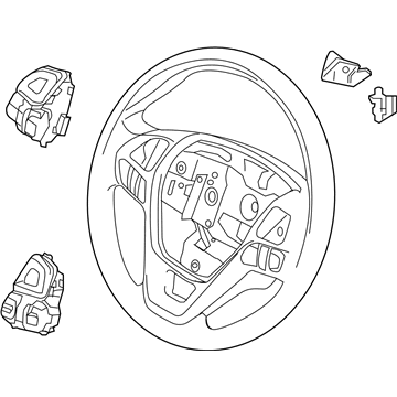 Ford FB5Z-3600-AB Steering Wheel