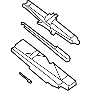 Ford 8A8Z-17080-B Jack Assembly