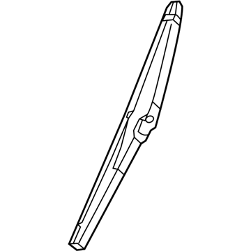 Mopar 68197131AA Blade-Rear WIPER