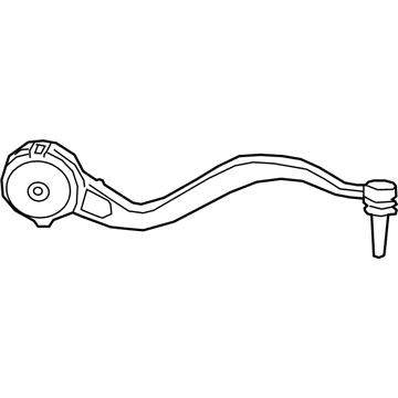 Lexus 43550-11020 Front Axle Hub Sub-Assembly, Left