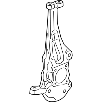 Lexus 43201-19005 KNUCKLE Sub-Assembly, Steering