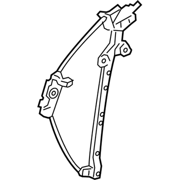 Toyota 69801-12271 Window Regulator