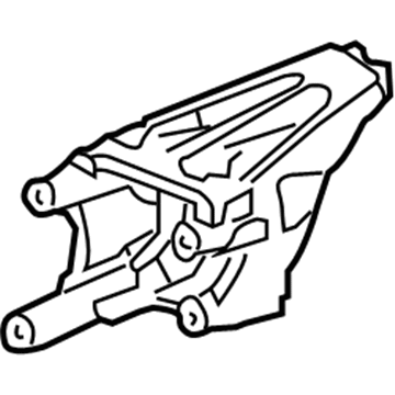 Honda 50610-SDA-A01 Bracket, RR. Engine Mounting