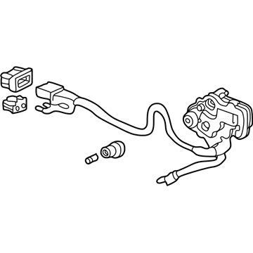 Acura 76210-S3M-A11 Actuator Sub-Assembly, Passenger Side (Heated)