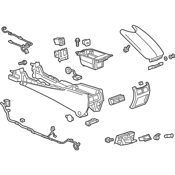 GM 23307145 Console Assembly