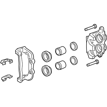 GM 92221883 Caliper Asm, Front Brake