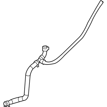 Mopar 68143663AE Line-Power Steering Return