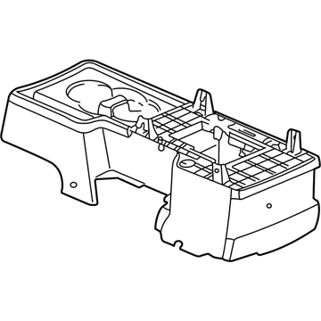 GM 22695549 Trim Pkg, Front Floor Console Accessory
