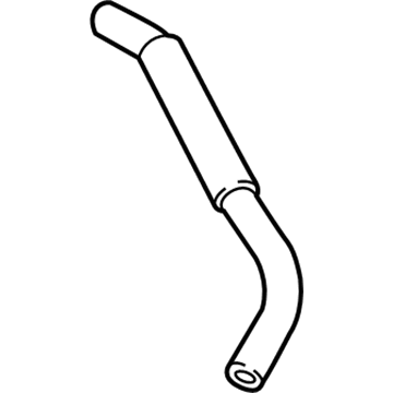 Toyota 16261-0P070 By-Pass Hose