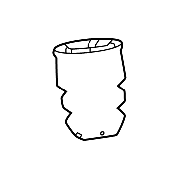 Acura 51722-TYA-A11 Rubber, Front Bump Stop