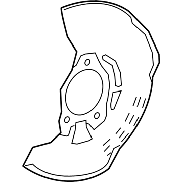 Toyota 47782-02140 Dust Shield