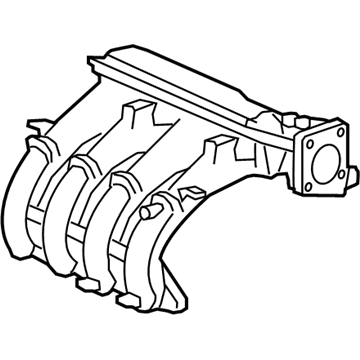 Honda 17000-RBJ-000 Manifold Assembly, Intake