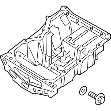 Ford K2GZ-6675-A Oil Pan