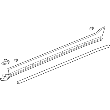 GM 84679046 Rocker Molding