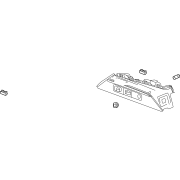 GM 84981375 Quarter Trim Panel