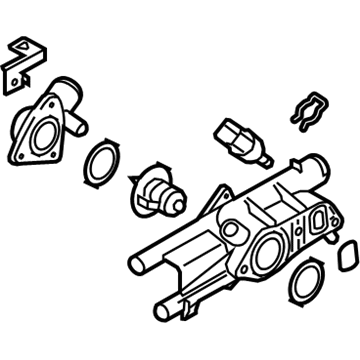 Kia 256002G500 Control Assembly-COOLANT