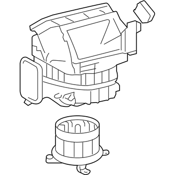 Toyota 87130-60532 Case Assembly