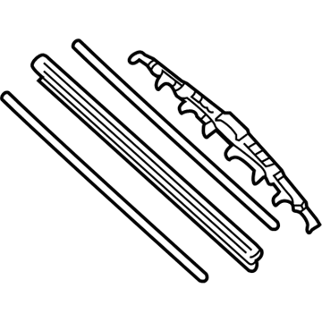 Lexus 85212-36030 Front Wiper Blade, Right