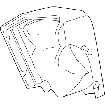 Mopar 5160361AA Lamp-Tail Stop Turn SIDEMARKER