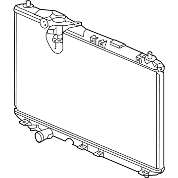 Acura 19010-R4H-A02 Radiator (Toyo)