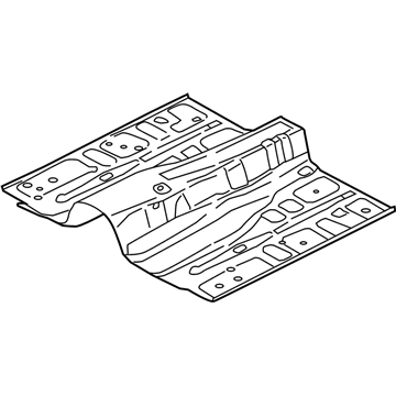 Hyundai 65111-B1000 Panel-Center Floor