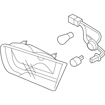 Kia 924041M510 Lamp Assembly-Rear Combination Inside