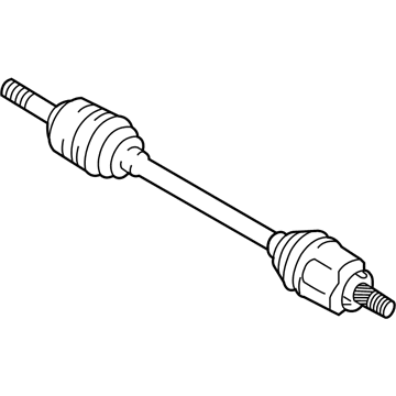 Infiniti 39100-JK500 Shaft Assy-Front Drive