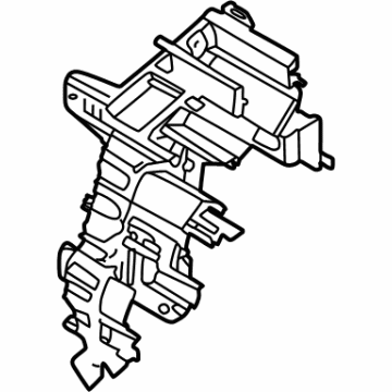 Kia 97134P0000 CASE-HEATER & EVAPOR