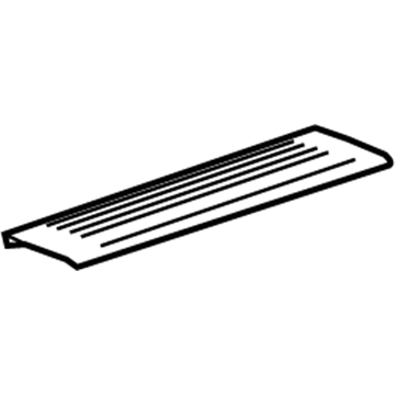 GM 22817367 Rear Sill Plate