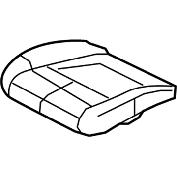 Ford 6L2Z-78632A23-AA Seat Cushion Pad