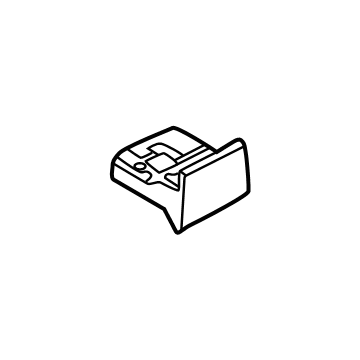 Ford M2DZ-7861748-AD COVER - SEAT TRACK