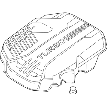 Kia 292403L220 Upper Engine Cover Assembly