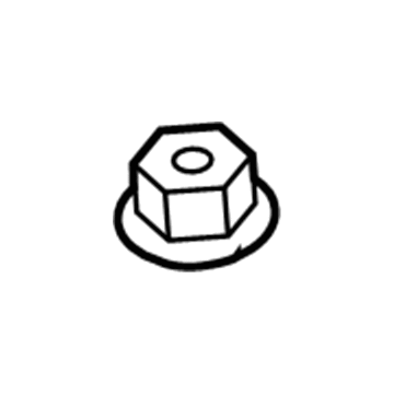 BMW 31-10-6-768-887 Hexagon Nut With Collar